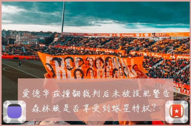 爱德华兹撞翻裁判后未被技犯警告，森林狼是否享受到球星特权？